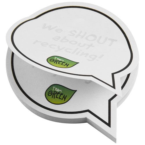 Post-its recyclés Sticky-Mate® en forme de bulles - 3