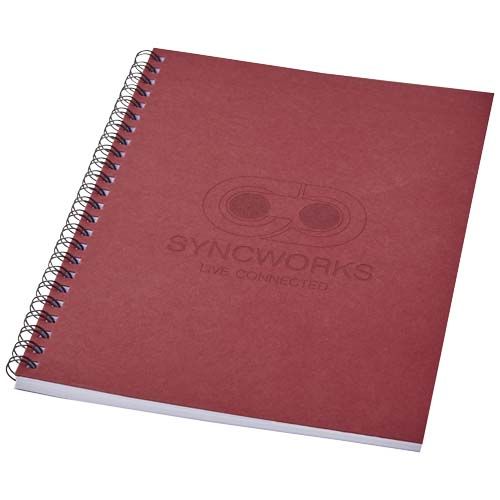 red Cuaderno con espiral A5 a color