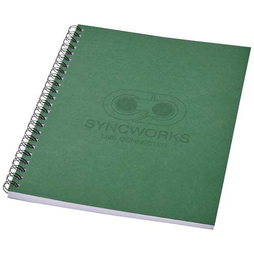 verde chiné Cuaderno con espiral A5 a color