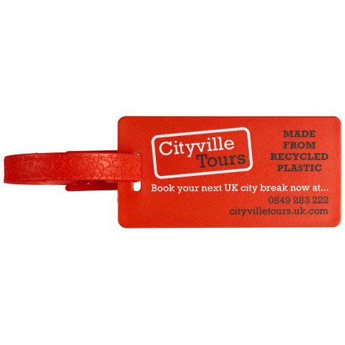 Identificador de equipaje con ventana 