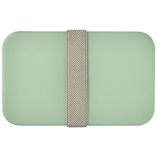 marfil/verde agua/guijarro Fiambrera de doble capa
