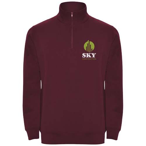 Sudadera con media cremallera  