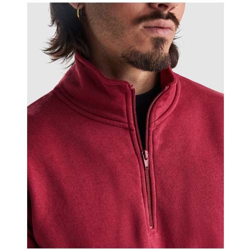 Pull zippé de 280 g/m² Aneto avec fermeture quart de zip thumbnail 4