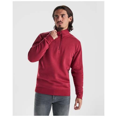 Pull zippé de 280 g/m² Aneto avec fermeture quart de zip thumbnail 6