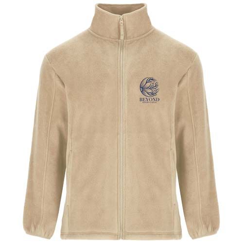 arena Chaqueta de forro polar con cremallera completa para hombre Artic