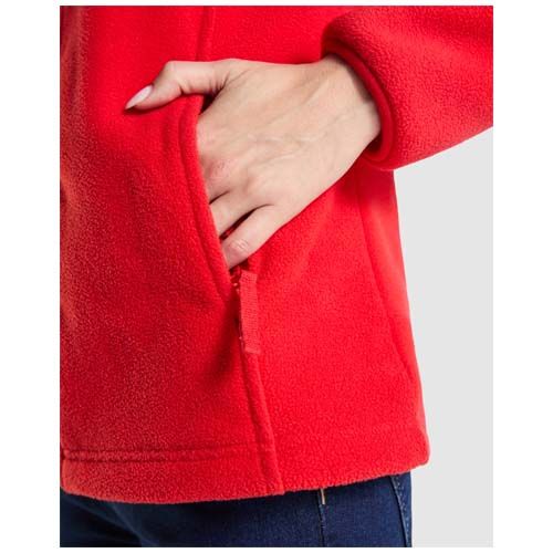 arena Chaqueta de forro polar con cremallera completa para mujer Artic