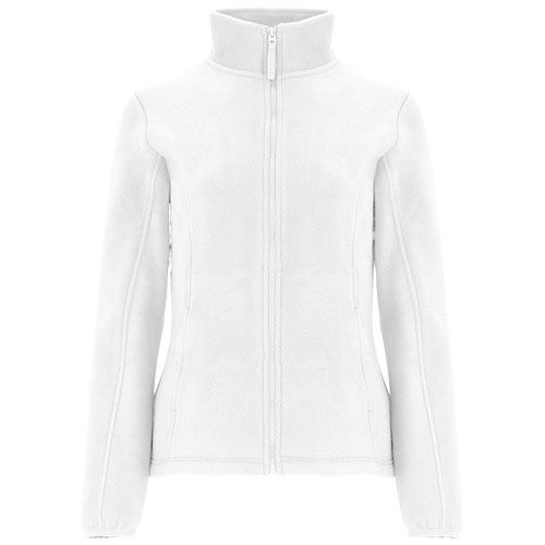 Chaqueta de forro polar con cremallera completa para mujer 