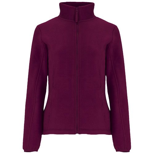 Chaqueta de forro polar con cremallera completa para mujer 