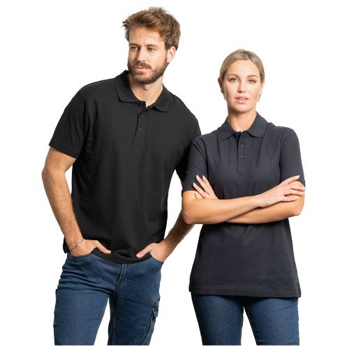 Polo unisex de manga corta 