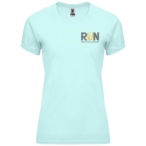 Camiseta deportiva de manga corta para mujer 