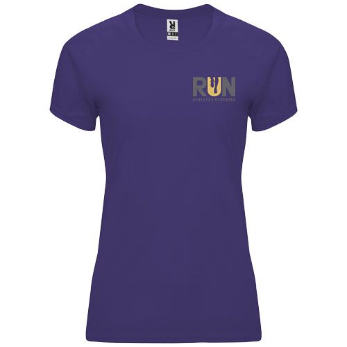 Camiseta deportiva de manga corta para mujer 