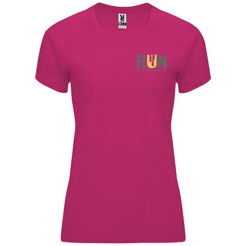 Camiseta deportiva de manga corta para mujer 
