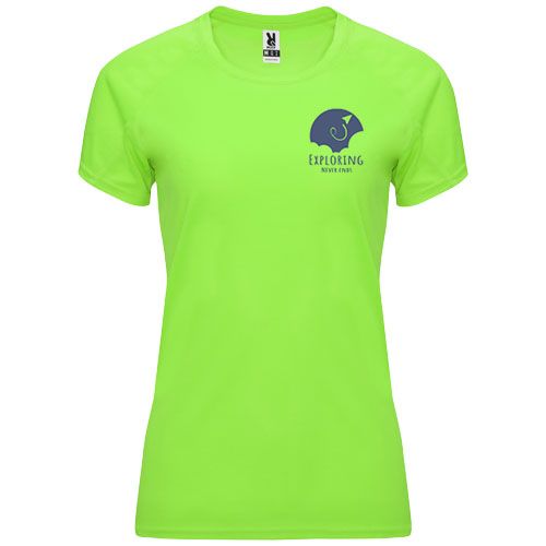 Camiseta deportiva de manga corta para mujer 