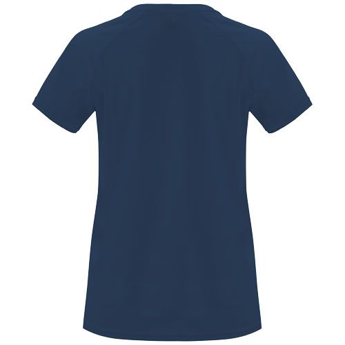 azul marino Camiseta deportiva de manga corta para mujer