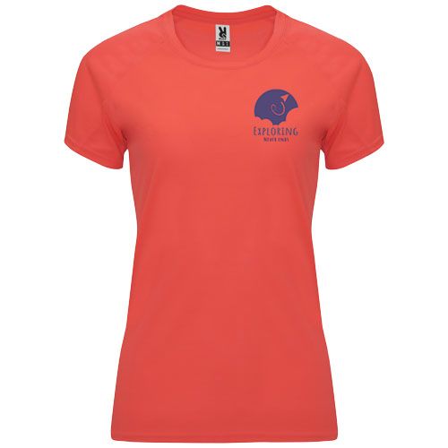 Camiseta deportiva de manga corta para mujer 