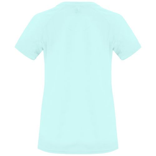 verde menta Camiseta deportiva de manga corta para mujer