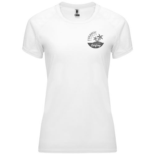 Camiseta deportiva de manga corta para mujer 