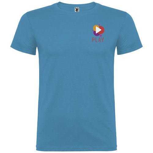 turquesa Camiseta de manga corta para hombre