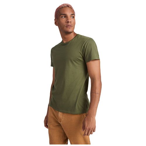 azul denim Camiseta de manga corta para hombre