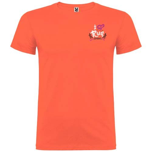coral Camiseta de manga corta para hombre de 155 g/m² Beagle
