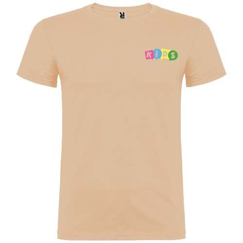 beige pálido Camiseta de manga corta infantil de 155 g/m²