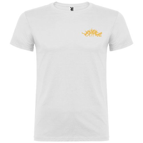 white Camiseta de manga corta infantil