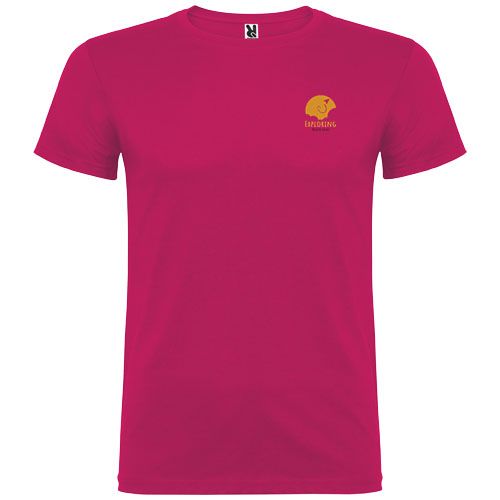 rosa vivo Camiseta de manga corta infantil