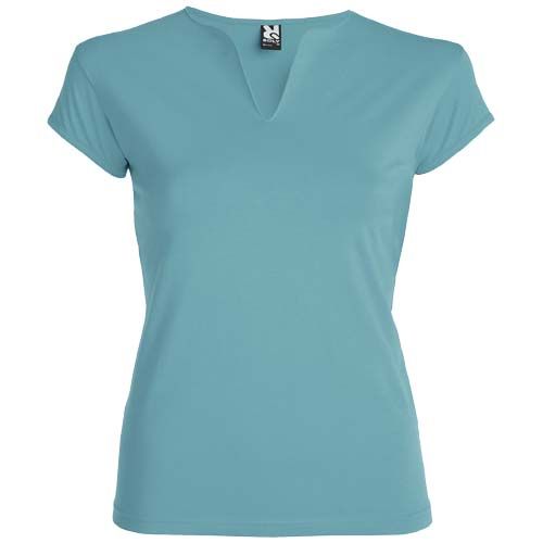 bleu poudré Camiseta de manga corta para mujer