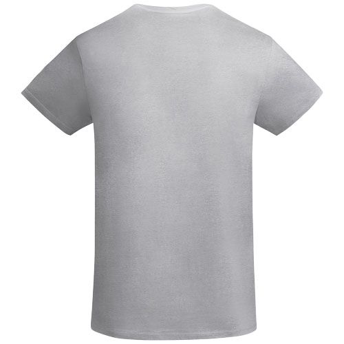 gris chiné Camiseta de manga corta para hombre algodón orgánico