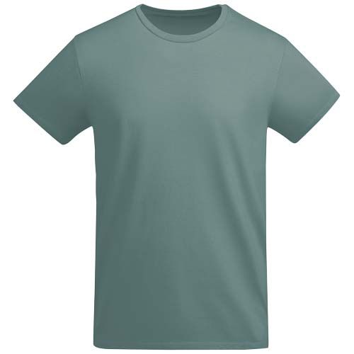 gris azul Camiseta de manga corta para hombre algodón orgánico
