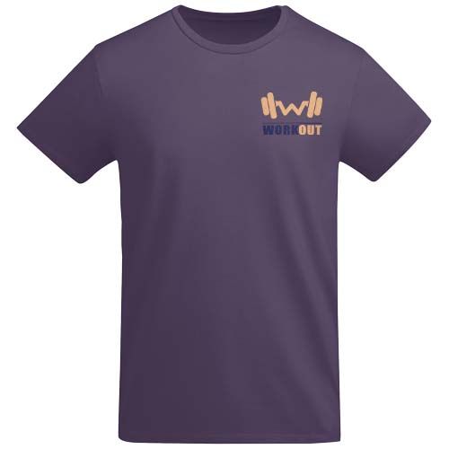 lila Camiseta de manga corta para hombre algodón orgánico de 175 g/m² Breda