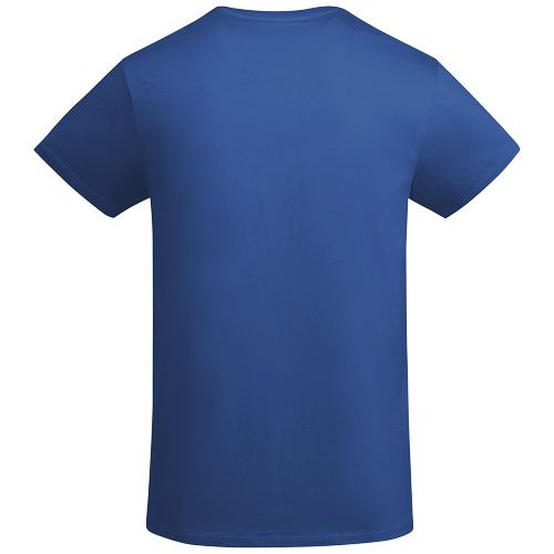azulón Camiseta de manga corta para hombre algodón orgánico