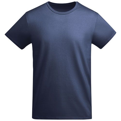 azul marino Camiseta de manga corta para hombre algodón orgánico