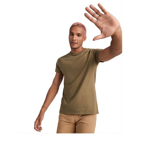 Camiseta de manga corta para hombre algodón orgánico 