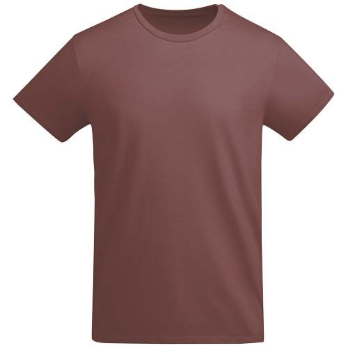 rojo claro Camiseta de manga corta para hombre algodón orgánico de 175 g/m²