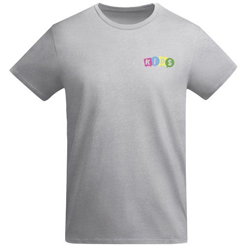 Camiseta de manga corta infantil algodón orgánico 