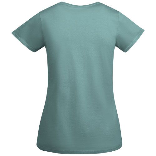 bleu poudré Camiseta de manga corta para mujer algodón orgánico