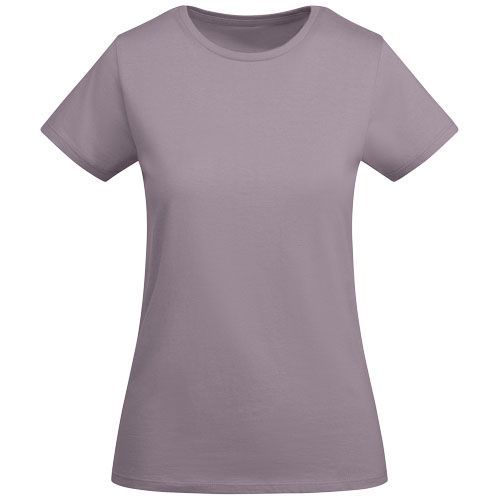 lavanda Camiseta de manga corta para mujer algodón orgánico