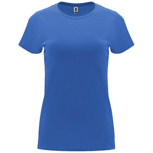 azul riviera Camiseta de manga corta para mujer