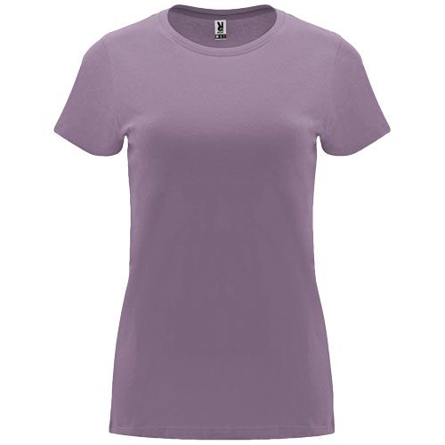 lavanda Camiseta de manga corta para mujer