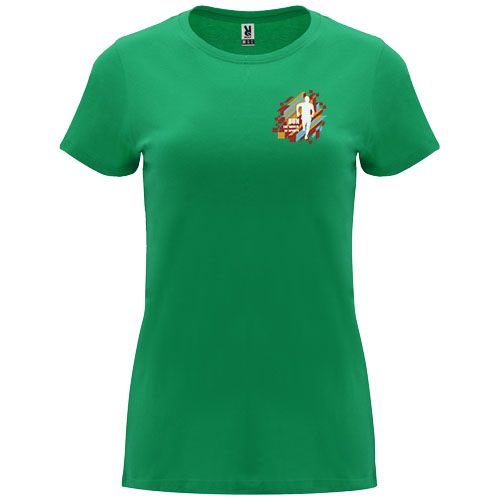 kelly green Camiseta de manga corta para mujer
