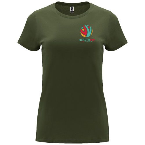 verde estándar Camiseta de manga corta para mujer