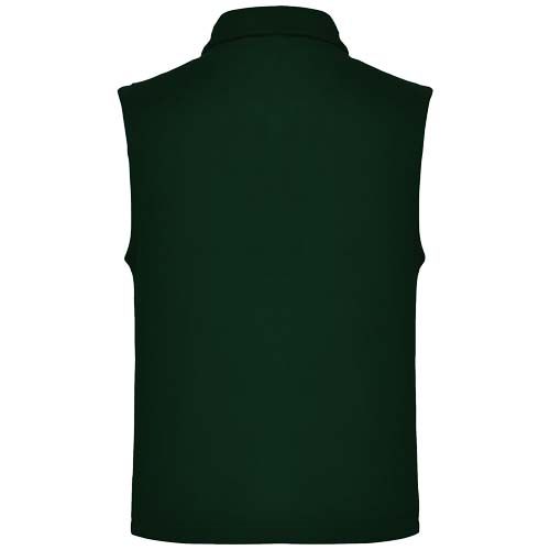 verde botella Chaleco de forro polar unisex Bellagio