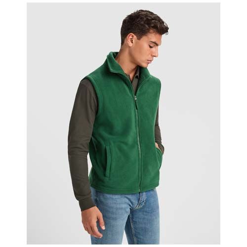 verde botella Chaleco de forro polar unisex Bellagio
