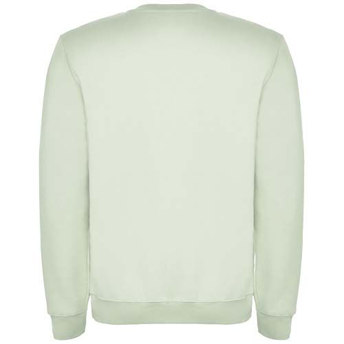 verde pálido Sudadera de cuello redondo unisex