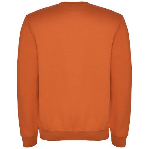 orange Sudadera de cuello redondo unisex