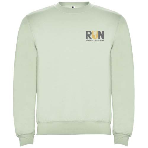 verde pálido Sudadera de cuello redondo unisex de 280 g/m² Clasica