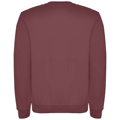 rojo baya Sudadera de cuello redondo unisex