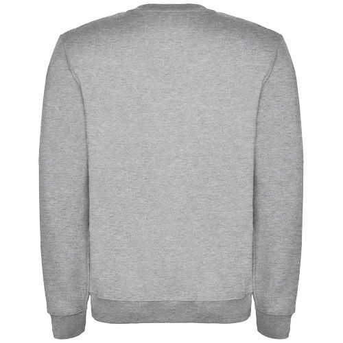 gris chiné Sudadera de cuello redondo unisex