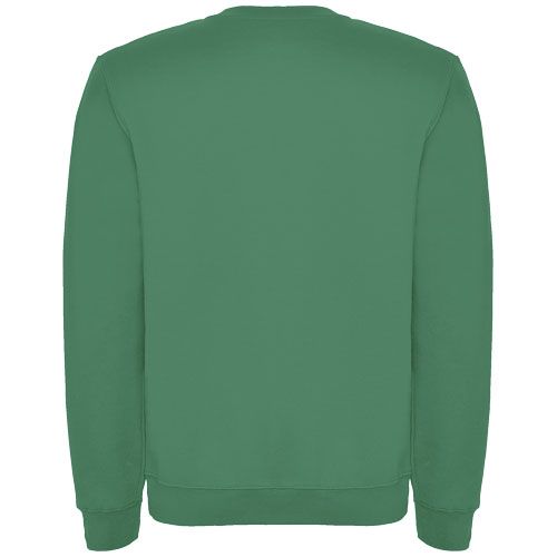 kelly green Sudadera de cuello redondo unisex
